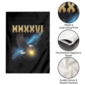 MMXXVI 2026 Eagle Garden Flag Epic Patriotic Capitol Flag USA 250th Anniversary TS02 Print Your Wear