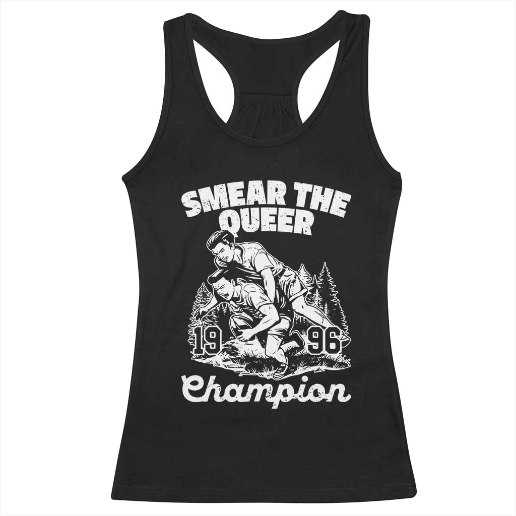 Sarcastic Smear The Qur Playround Game Racerback Tank Top LGBTQ Queer Pride TS02 Black Print Your Wear