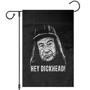 Hey Dckhead Grumpy Old Man Humor Garden Flag Jerk Sarcastic Comedy TS02 Black Print Your Wear