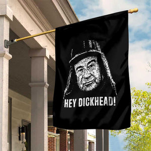 Hey Dckhead Grumpy Old Man Humor Garden Flag Jerk Sarcastic Comedy TS02 Print Your Wear