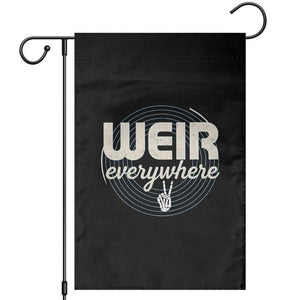 Weir Everywhere Retro Tribute Garden Flag Psychedelic Peace and Music Culture TS02 Black Print Your Wear