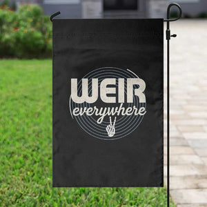 Weir Everywhere Retro Tribute Garden Flag Psychedelic Peace and Music Culture TS02 Print Your Wear