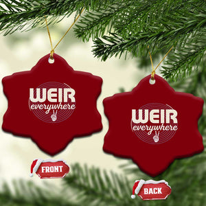 Weir Everywhere Retro Tribute Ceramic Ornament Psychedelic Peace and Music Culture TS02 Print Your Wear