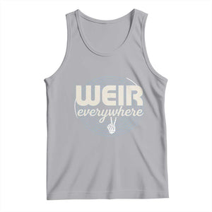 Weir Everywhere Retro Tribute Tank Top Psychedelic Peace and Music Culture TS02 Athletic Heather Print Your Wear