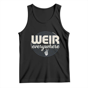 Weir Everywhere Retro Tribute Tank Top Psychedelic Peace and Music Culture TS02 Black Print Your Wear