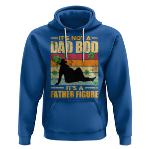 Funny Daddy St. Patricks Day Hoodie It's Not A Dad Bod It's A Father Figure TS02 Royal Blue Printyourwear