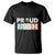 Proud Irish St. Patricks Day T Shirt Shamrock Lucky Charm Ireland Flag TS02 Black Printyourwear