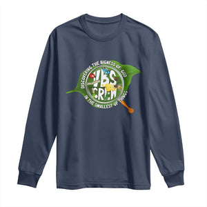 VBS Crew 2025 Long Sleeve Shirt Magnified Discovering The Bigness Of God In The Smallest Of Things TS02 Navy Print Your Wear