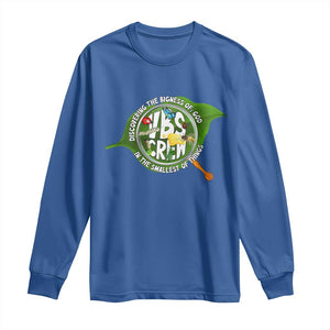 VBS Crew 2025 Long Sleeve Shirt Magnified Discovering The Bigness Of God In The Smallest Of Things TS02 Royal Blue Print Your Wear