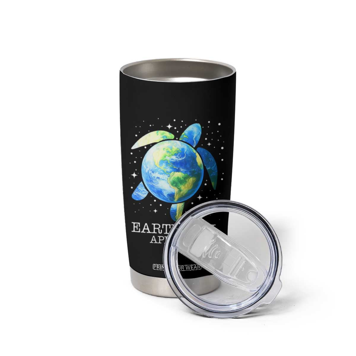 Earth Day Sea Turtle Tumbler Cup Restore Earth Save The Planet TS02 Print Your Wear