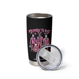 Prepare to Groovy Dye Funny Bunny Easter Tumbler Cup Horror Dyeing Eggs TS02 Print Your Wear