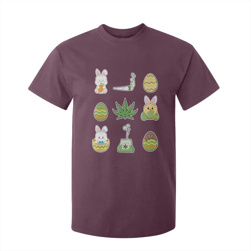 Happy 420 Easter T Shirt For Kid TS02 Maroon Print Your Wear