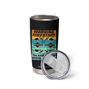 Retro World War 2 Memorabilia Tumbler Cup May Start Talking About WWII WW2 Gear TS02 Print Your Wear