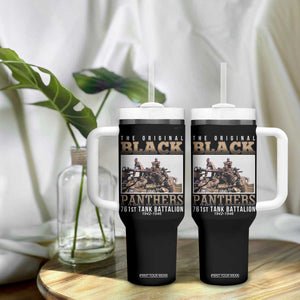 761st Tank Battalion Tribute Tumbler With Handle Black Panthers WW2 Heroes TS02 Print Your Wear