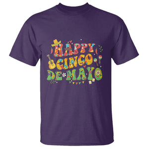 Happy Cinco De Mayo T Shirt Mexican Fiesta 5 De Mayo TS02 Purple Printyourwear