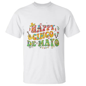 Happy Cinco De Mayo T Shirt Mexican Fiesta 5 De Mayo TS02 White Printyourwear