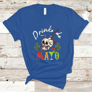 Funny Cinco De Mayo T Shirt Cinco De Mayo Drinko De Mayo Fiesta Mexican Party TS02 Royal Blue Printyourwear