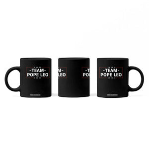 Team Pope Leo XIV Coffee Mug Catholic Pride Religious Faith Solidarity TS02 Print Your Wear