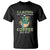 Funny Camper T Shirt Camping Solves Most Of My Problems Coffee Solves Rest TS02 Black Print Your Wear