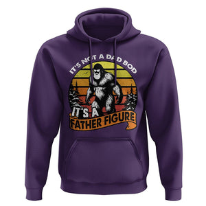 Dad Bod Hoodie It's Not A Dad Bod It's A Father Figure Funny Bigfoot Vintage TS02 Purple Print Your Wear