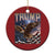 Trump Christmas Ornament American Eagle US Flag TS02 Print Your Wear