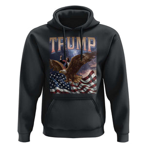 Trump Hoodie American Eagle US Flag TS02 Black Print Your Wear