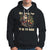 Santa Claus Biker Hoodie Oh What Fun It Is To Ride Motorcycle Christmas TS02 Black Printyourwear