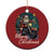 Biker Santa Claus Christmas Ornament Merry Xmas Riding Motorcycle TS02 Print Your Wear