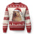 Capybara Christmas Ugly Christmas Sweater Funny Santa Capy Meme Xmas Vibe TS02 Red Print Your Wear