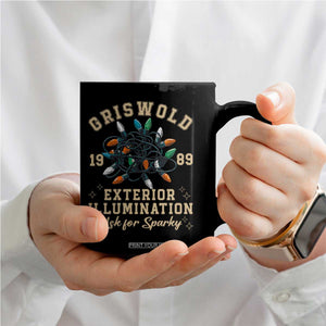 Griswold Christmas Lights Coffee Mug Exterior Illumination Ask for Sparky Funny Holiday TS02 Print Your Wear