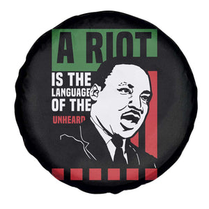 Martin Luther King MLK Spare Tire Cover A Riot Is The Language Of The Unheard Civil Rights TS02 Print Your Wear