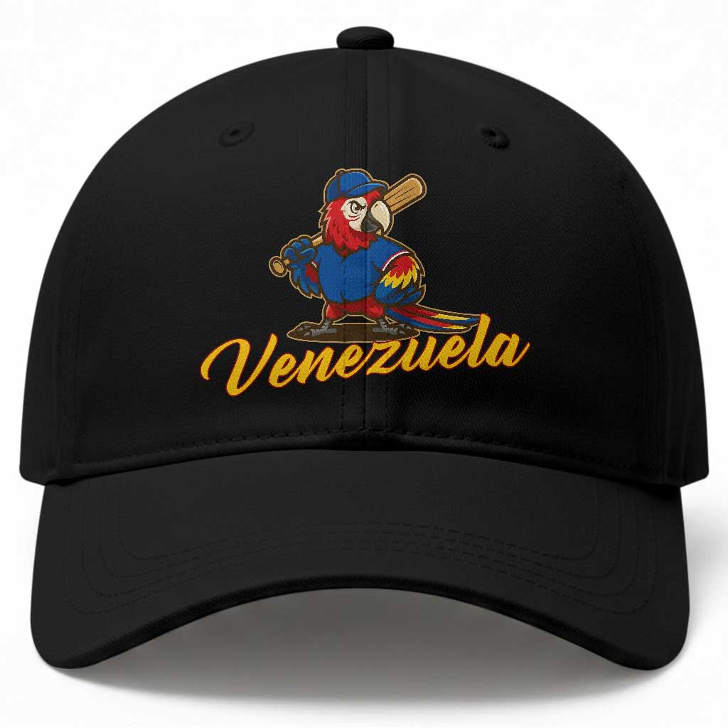 Venezuela Guacamaya Macaw Baseball Baseball Cap Venezuelan Pride Latino Beisbol Fans TS02 Print Your Wear