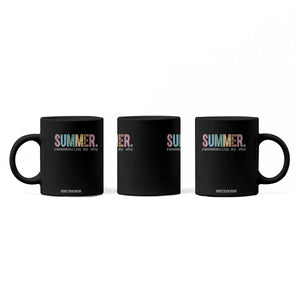 Summer Remembering My Why Coffee Mug Funny Distressed Retro End of School Year Teacher Typography TS02 Print Your Wear