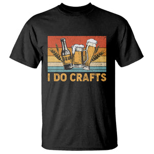 I Do Crafts Beer Retro Home Brewing Vintage Craft Beer Lover T Shirt TS02 Dark Heather Printyourwear