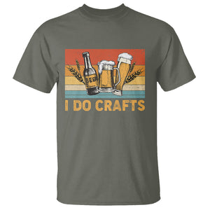 I Do Crafts Beer Retro Home Brewing Vintage Craft Beer Lover T Shirt TS02 Printyourwear