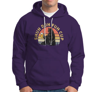 Beer Lover Hoodie Shuh Duh Fuh Cup Retro Funny Bear Drinking Beer Camping TS02 Printyourwear