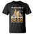 Funny Drinking T Shirt I'm Holding A Beer So Yeah I'm Pretty Busy Funny Beer Lover TS02 Dark Heather Printyourwear