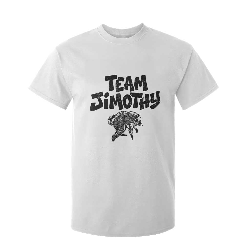 Vintage Team Jimothy the Raccoon Fan Club T Shirt For Kid Viral Seattle Trash Panda Lover Supporter TS02 White Print Your Wear