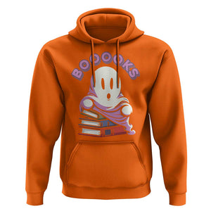 Halloween Reading Hoodie Booooks Cute Ghost Boo Sheet TS02 Orange Print Your Wear