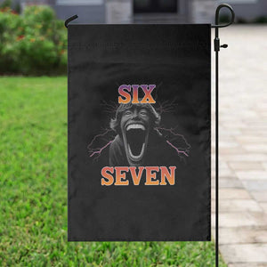 Mason 67 Kid Meme Garden Flag Devil Edit Viral Six Seven Scream TS02 Print Your Wear