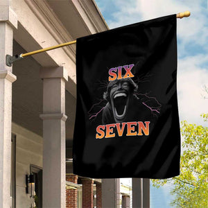 Mason 67 Kid Meme Garden Flag Devil Edit Viral Six Seven Scream TS02 Print Your Wear