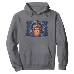 Screaming Mason 67 Kid Meme Hoodie Six Seven Viral Devil Transformation Horror Edit TS02 Charcoal Print Your Wear