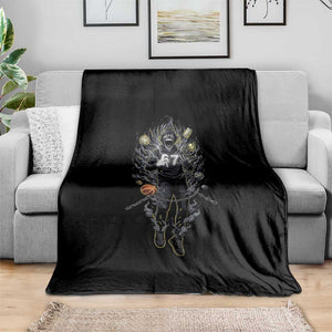 Mason 67 Energy Overload Throw Blanket Six Seven Meme Lightning Horror Devil Edit TS02 Print Your Wear