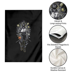 Mason 67 Energy Overload Garden Flag Six Seven Meme Lightning Horror Devil Edit TS02 Print Your Wear