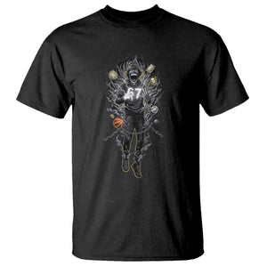 Mason 67 Energy Overload T Shirt Six Seven Meme Lightning Horror Devil Edit TS02 Black Print Your Wear
