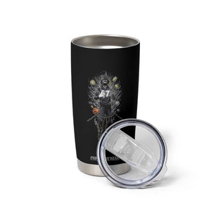 Mason 67 Energy Overload Tumbler Cup Six Seven Meme Lightning Horror Devil Edit TS02 Print Your Wear