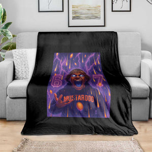 Mason 67 Meme Graphic Throw Blanket Glowing Eyes Devil Edit 6 7 Viral Six Seven Scream TS02 Print Your Wear