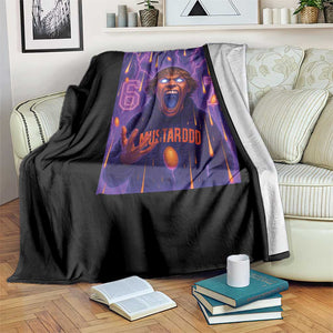 Mason 67 Meme Graphic Throw Blanket Glowing Eyes Devil Edit 6 7 Viral Six Seven Scream TS02 Print Your Wear