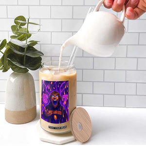 Mason 67 Meme Graphic Glass Can Glowing Eyes Devil Edit 6 7 Viral Six Seven Scream TS02 Print Your Wear