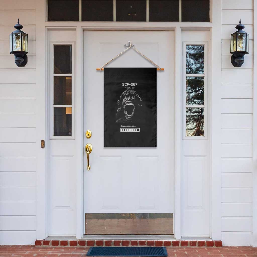 SCP 67 Mason The 6 7 Kid Meme Garden Flag Six Seven Boy Horror Edit TS02 Print Your Wear